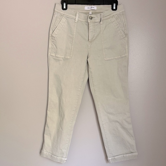 Lila Ryan Payton Straight Leg Utility Pant - Picture 1 of 4